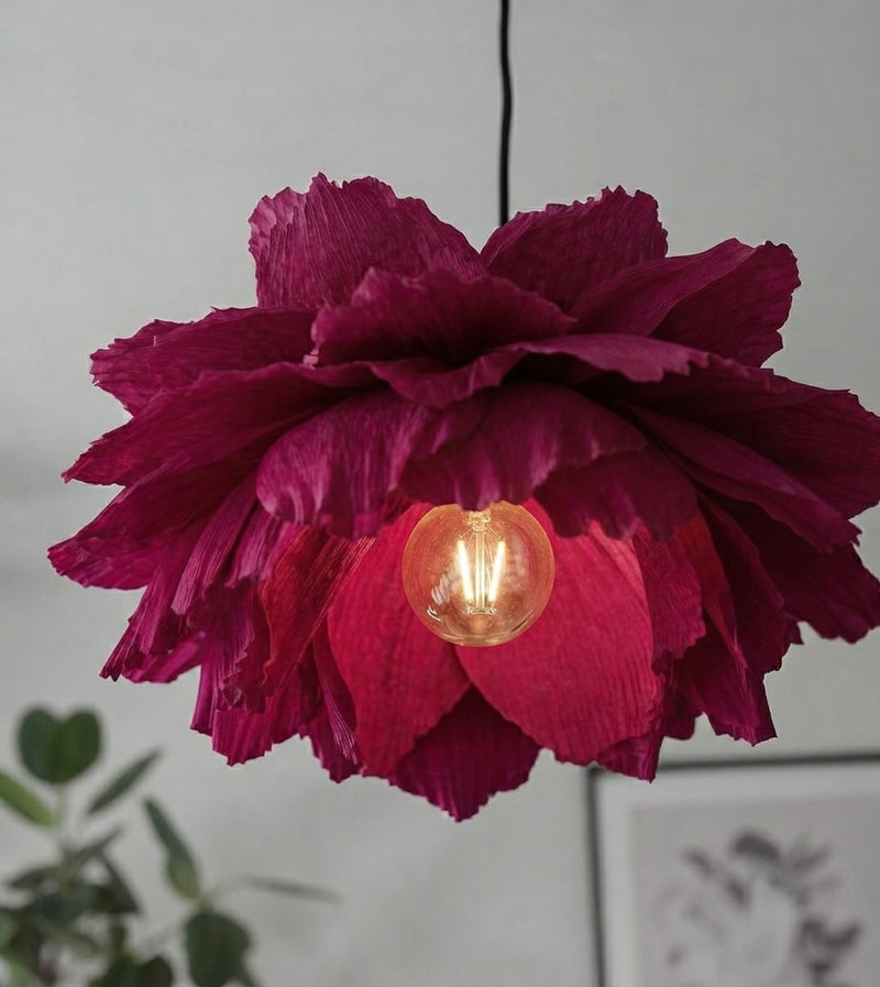 Håndverk — Lotus Ember – Taklampe