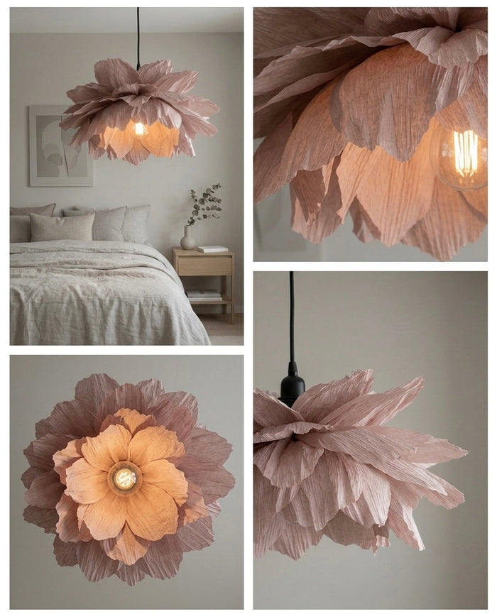 Sakura, Luna, Noir eller Ember — hvilken papirlampe passer ditt rom?