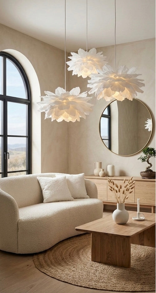 Lotus Hvit – Taklampe