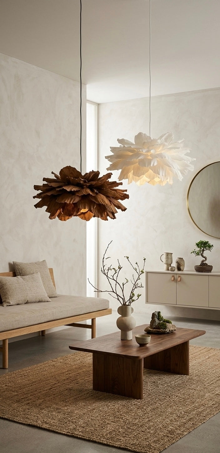 Lotus Noir – Taklampe