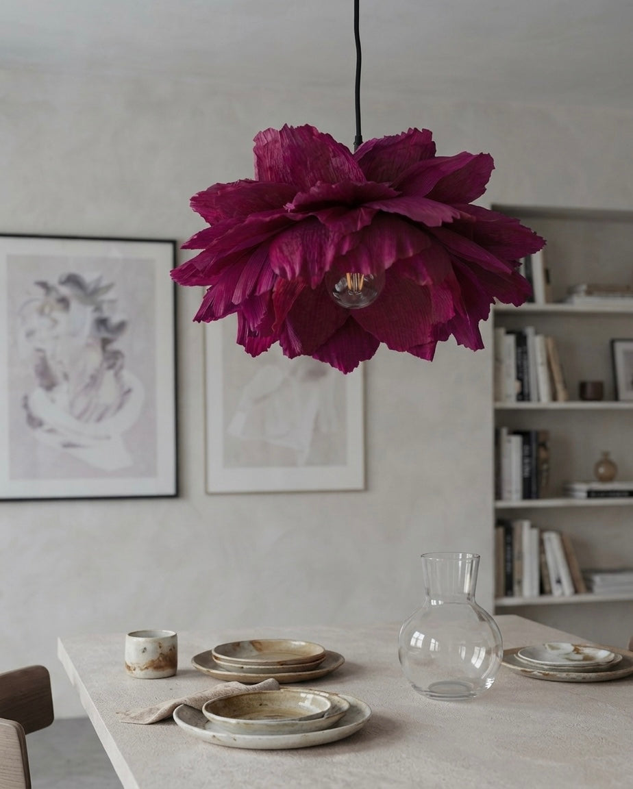 Lotus Ember – Taklampe – detaljbilde 3