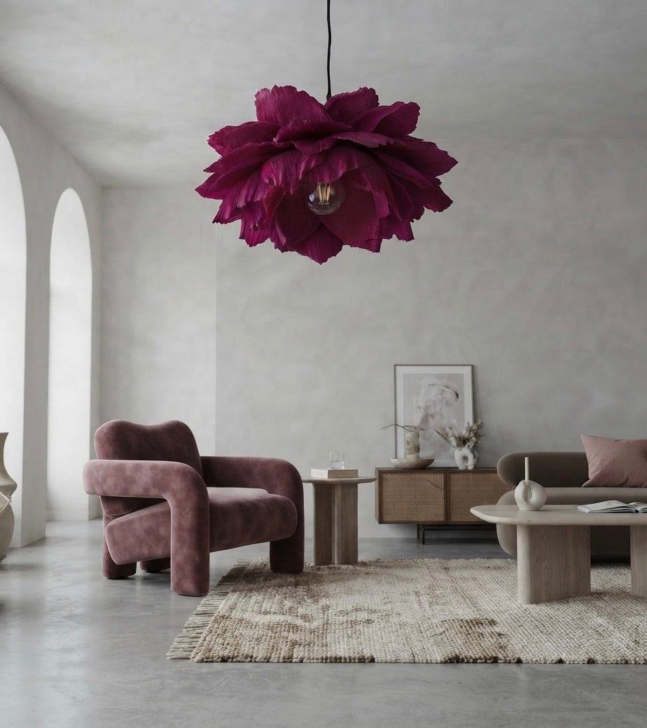 Lotus Ember – Taklampe – detaljbilde 6