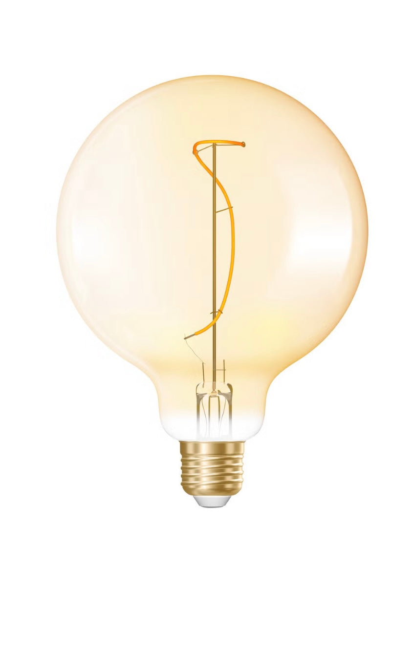 Dekorpære LED globe: En E27 0,6 W fra Northlight.