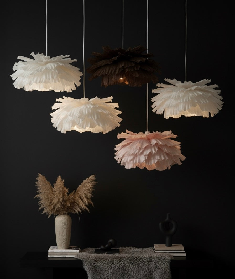 Lotus Noir – Taklampe