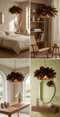 Lotus Noir – Taklampe