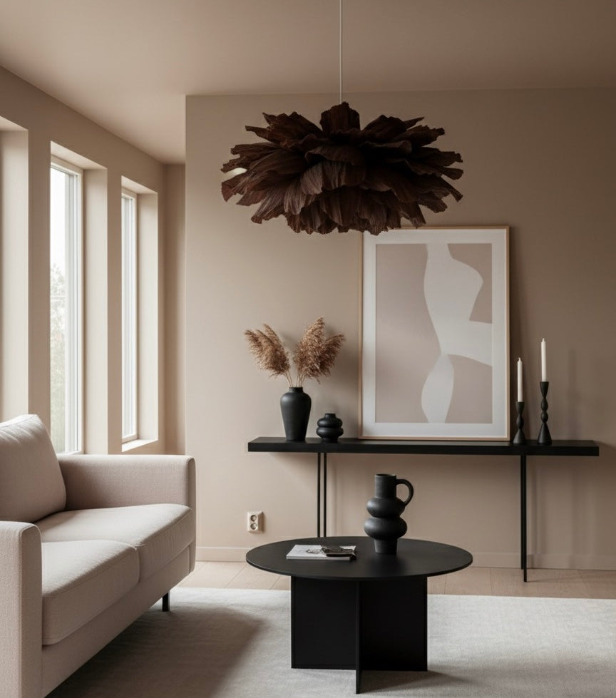 Lotus Noir – Taklampe