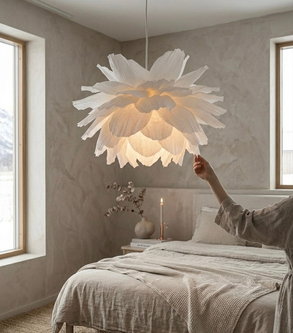 Lotus Hvit – Taklampe