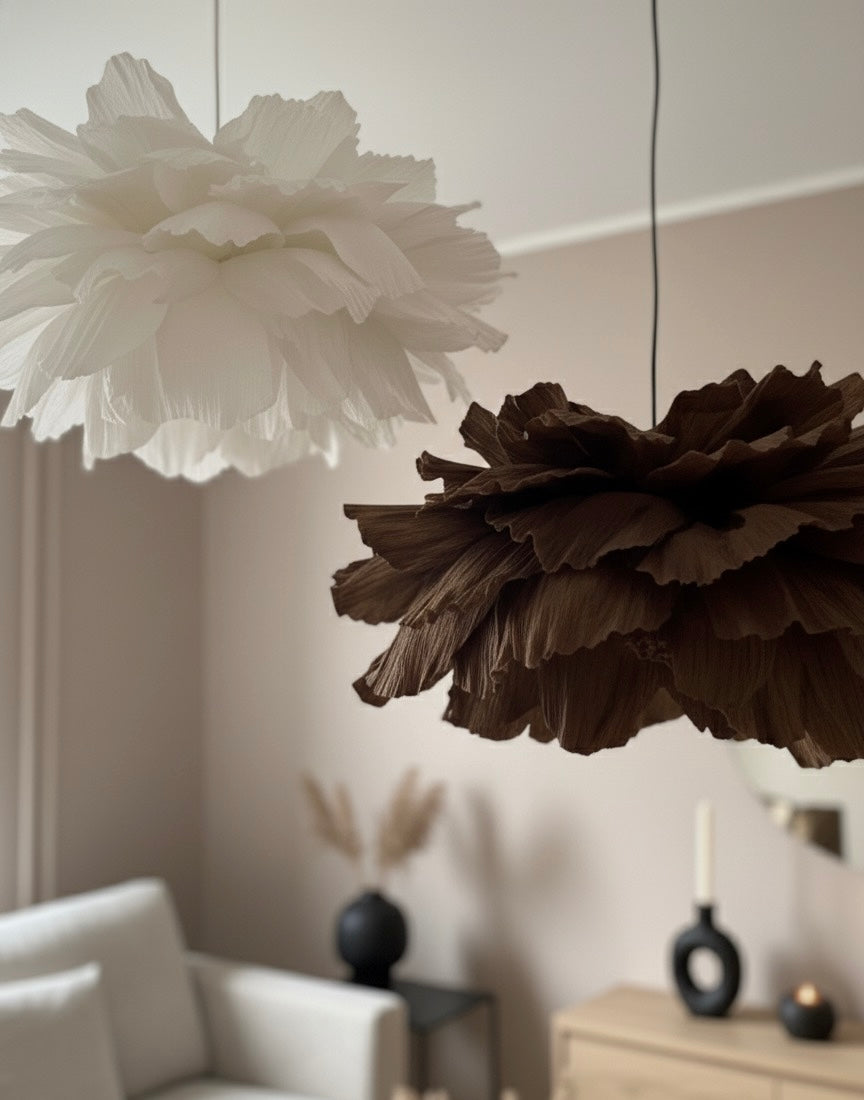 Lotus Noir – Taklampe
