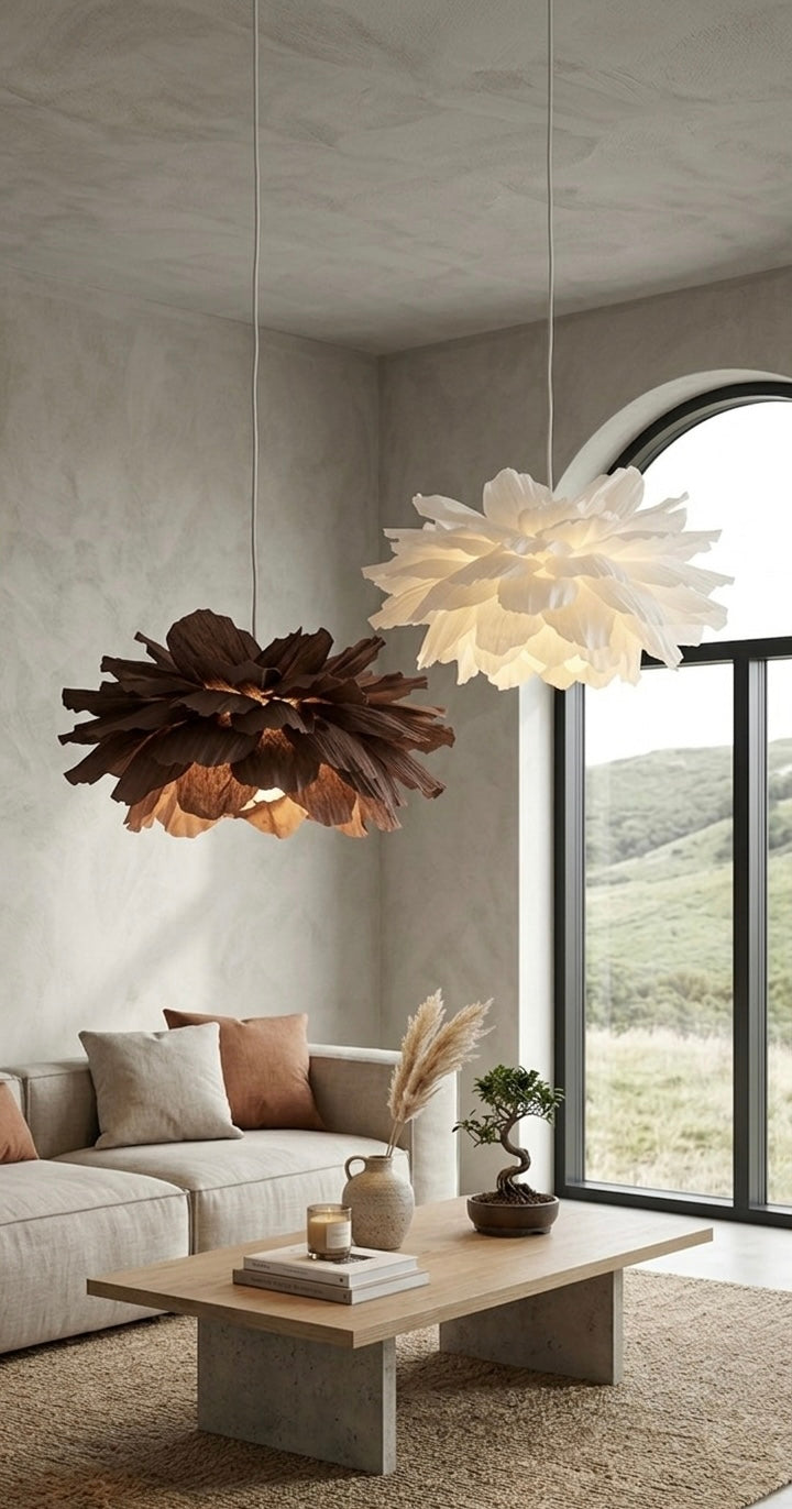 Lotus Noir – Taklampe