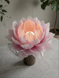 Lotus Rosa Hvit – Bordlampe – detaljbilde 2