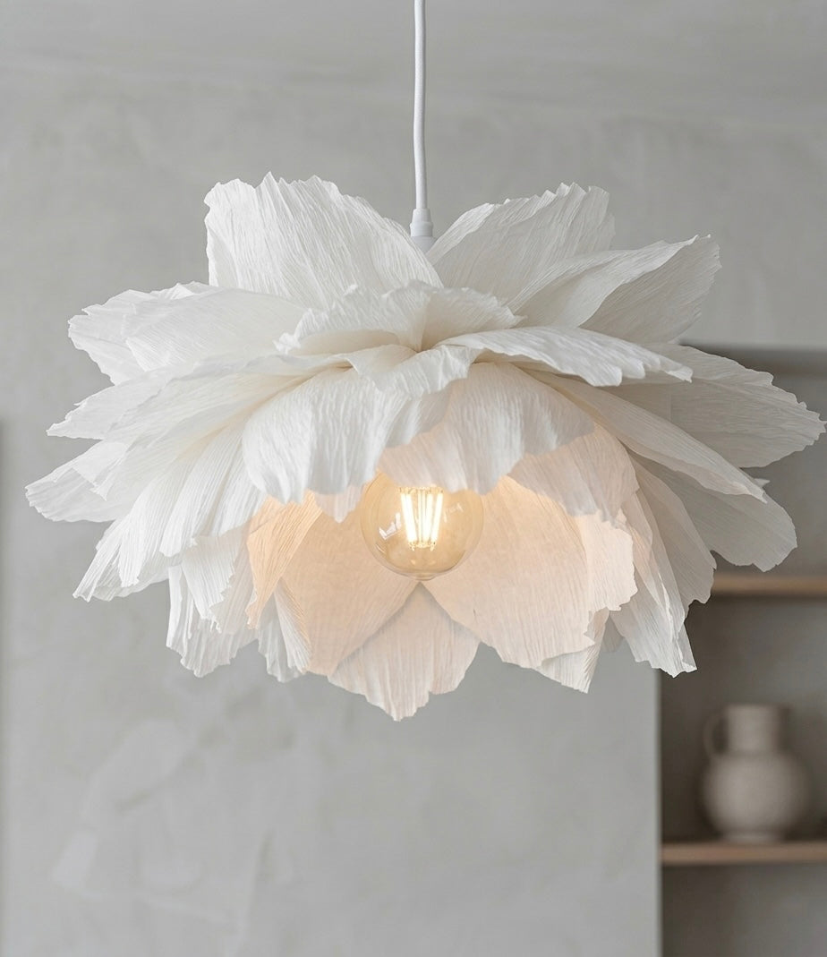 Lotus Hvit – Taklampe – detaljbilde 4