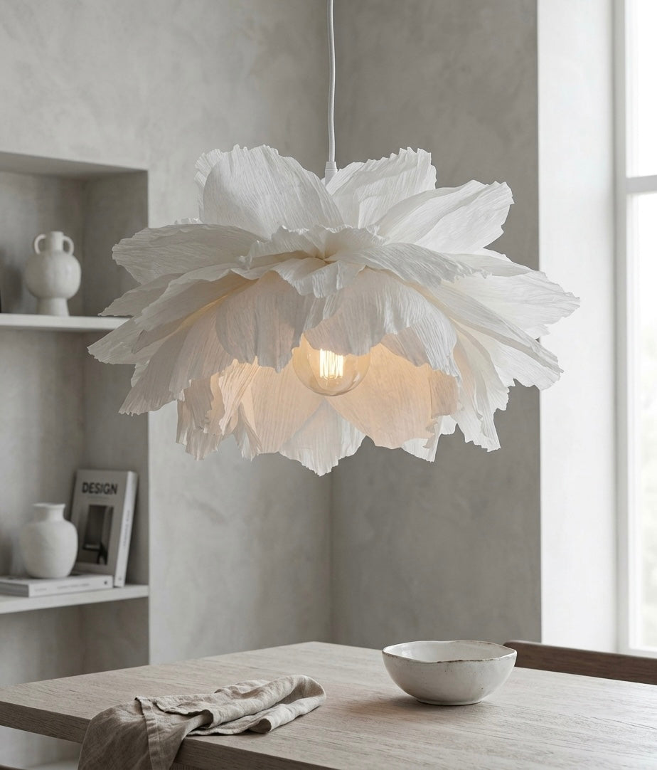 Lotus Hvit – Taklampe – detaljbilde 2