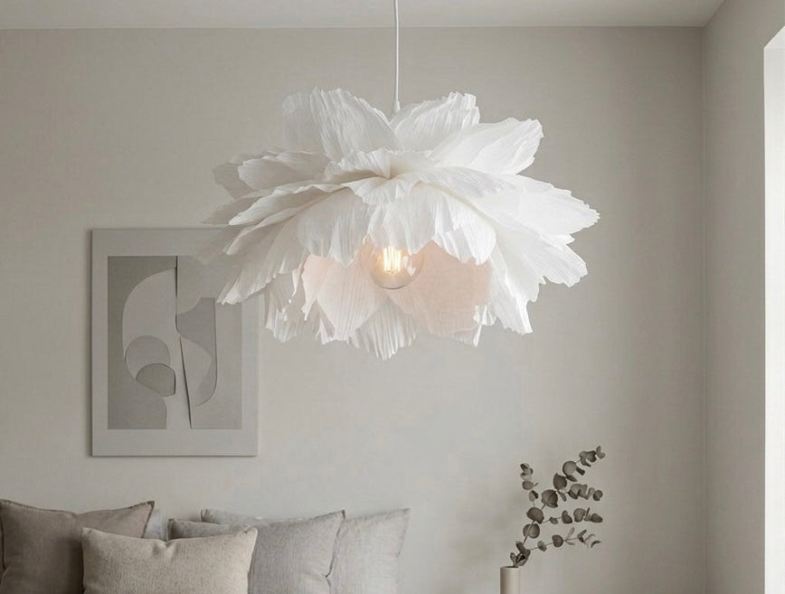 Lotus Hvit – Taklampe – detaljbilde 3